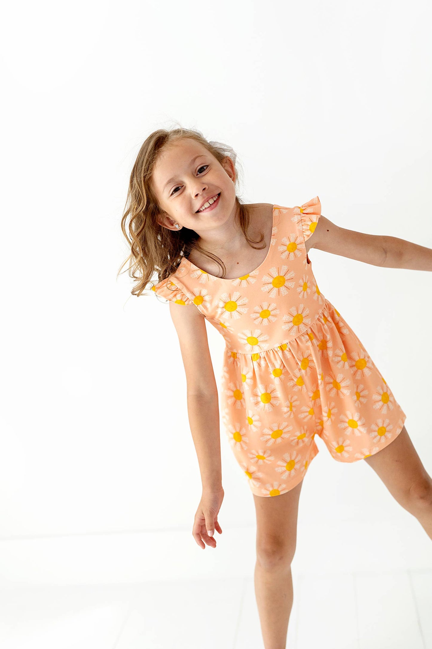 Macie Romper in Blooming Sunshine | Jumpsuit