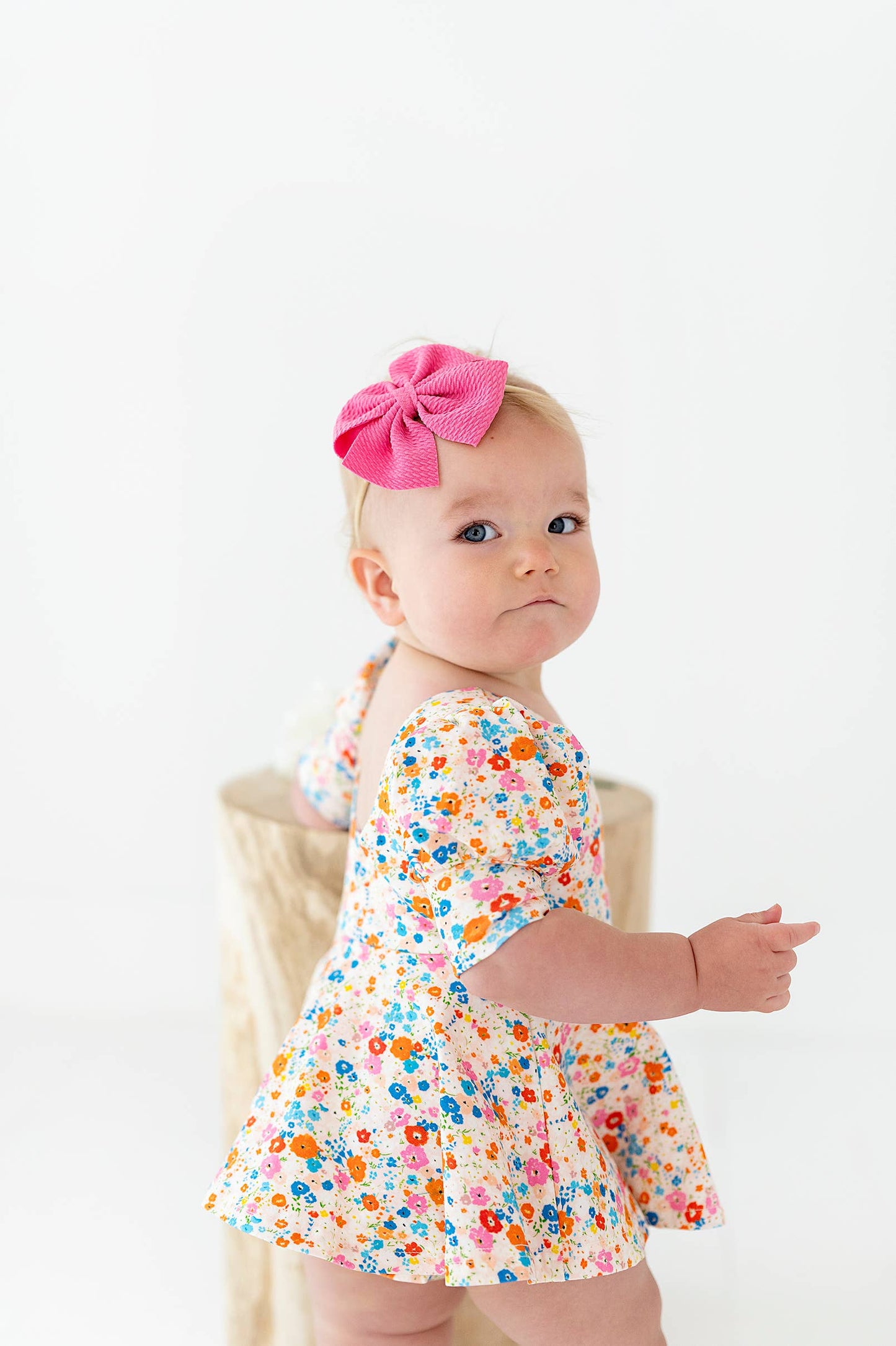 Puff Skirted Leo in Summer Blooms | Dance | Leotard