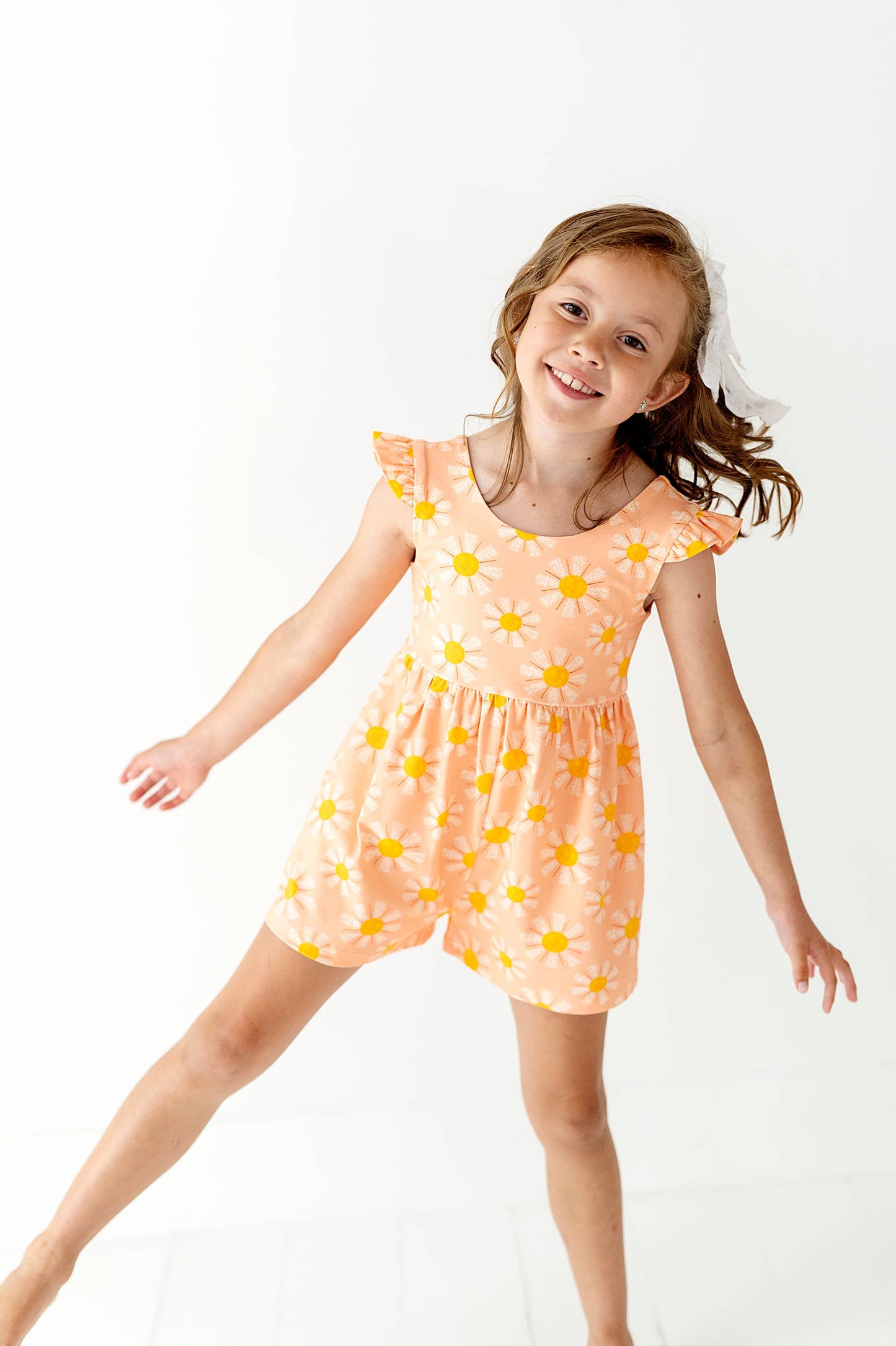 Macie Romper in Blooming Sunshine | Jumpsuit