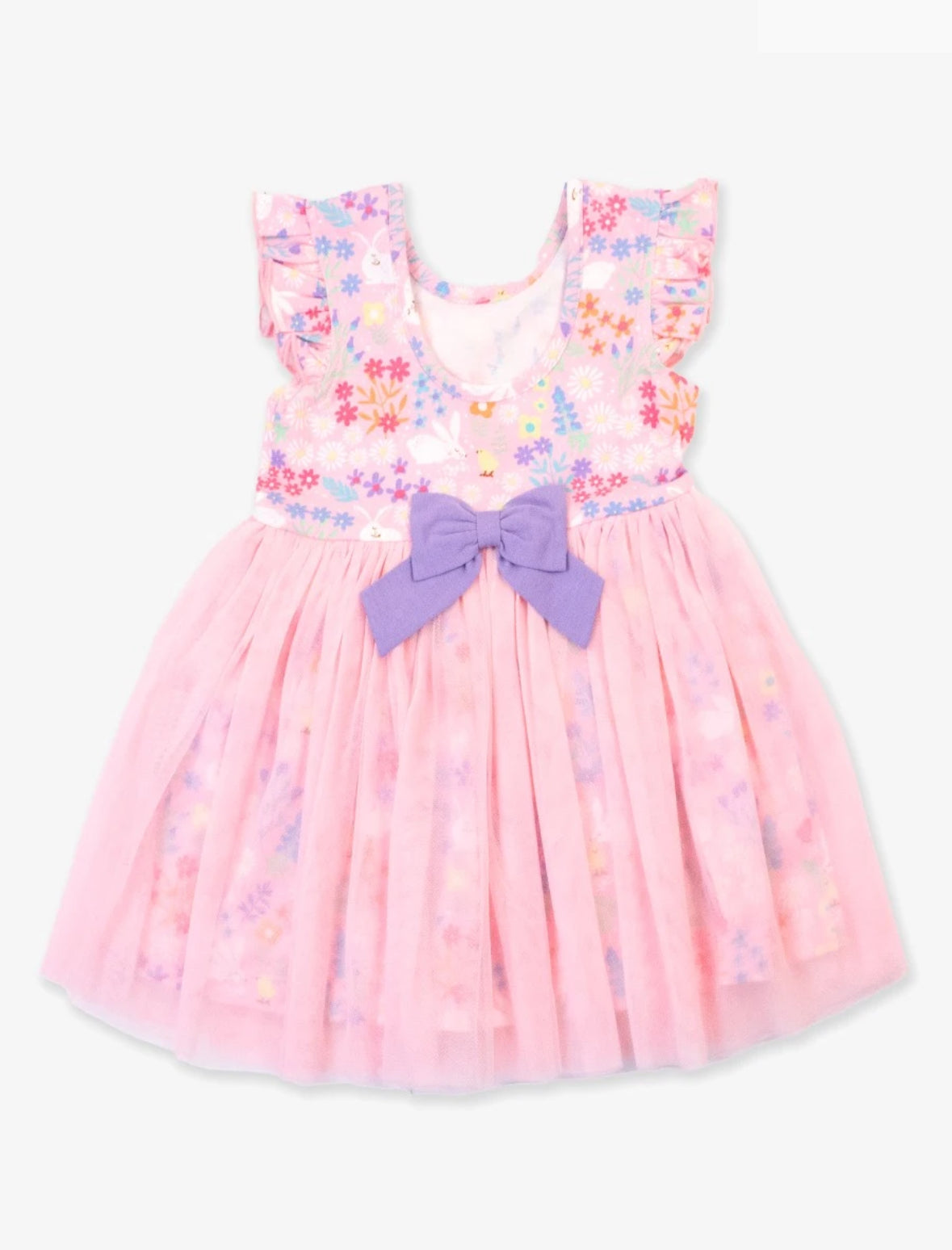Bunny and Friends Flutter Tulle Dress