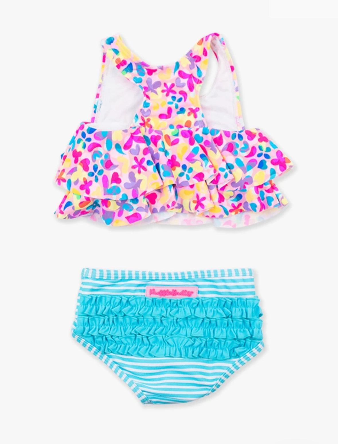 Vibrant Neon Flounce Bikini