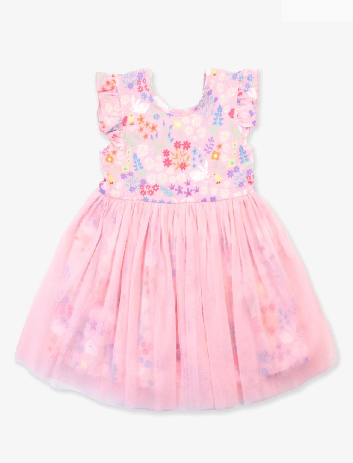 Bunny and Friends Flutter Tulle Dress