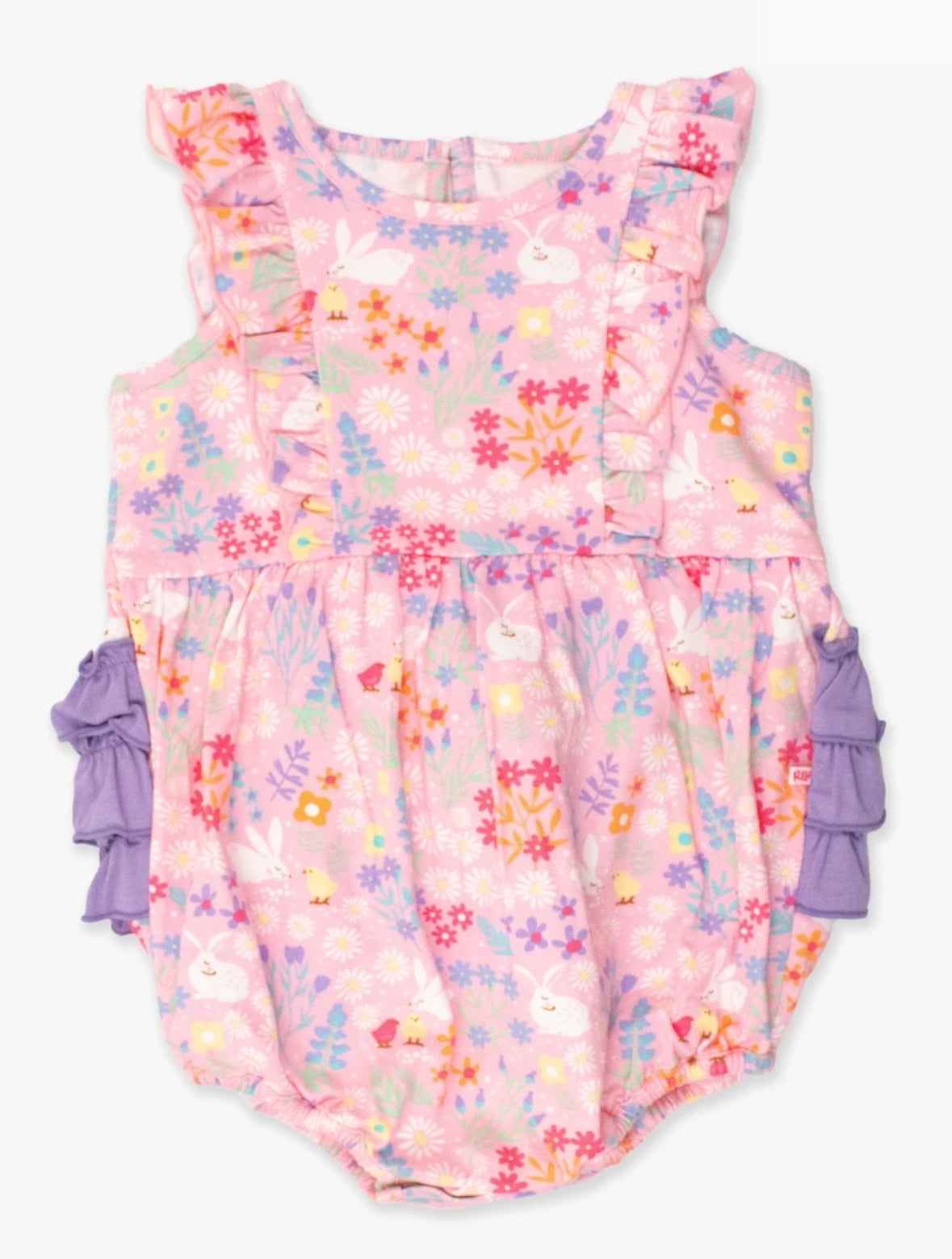 Bunny and Friends Tank Waterfall Romper