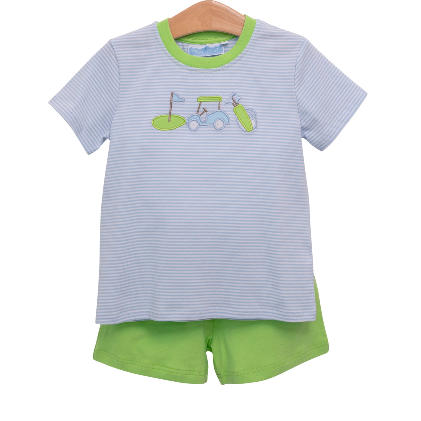 Golf Trio Appliqué Short Set