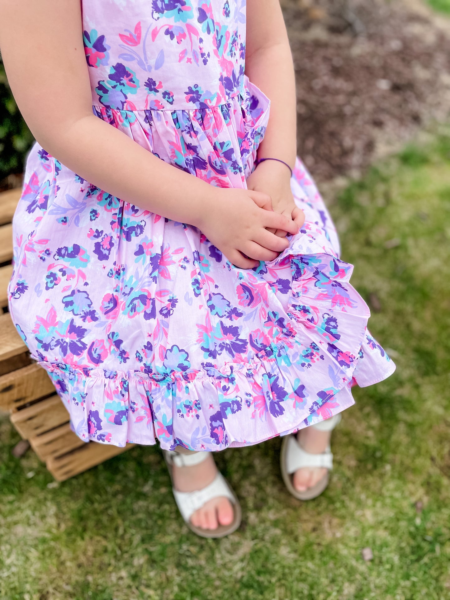 Princess Meadow Ruffle Detail Dress