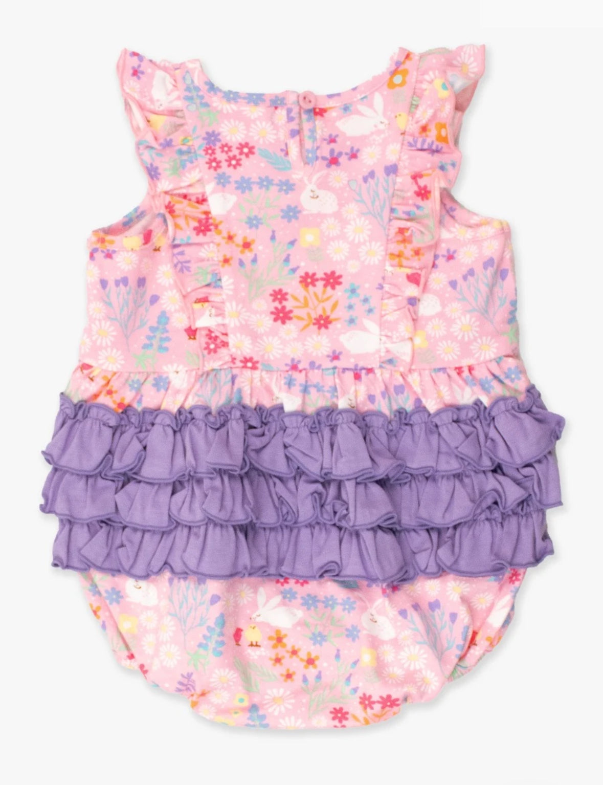 Bunny and Friends Tank Waterfall Romper