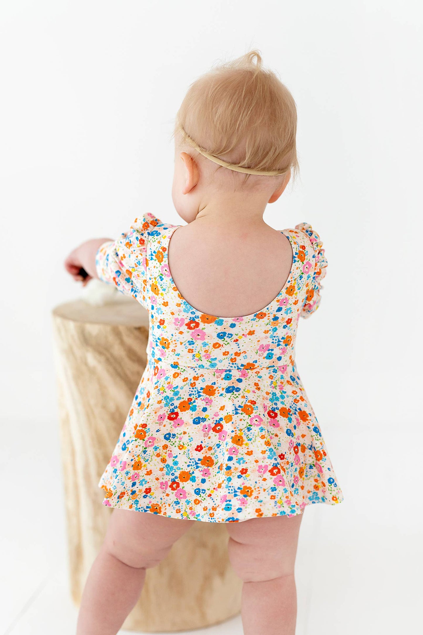Puff Skirted Leo in Summer Blooms | Dance | Leotard