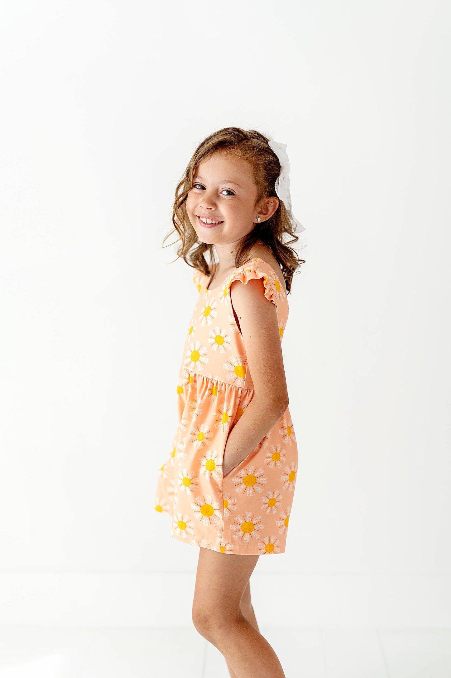 Macie Romper in Blooming Sunshine | Jumpsuit