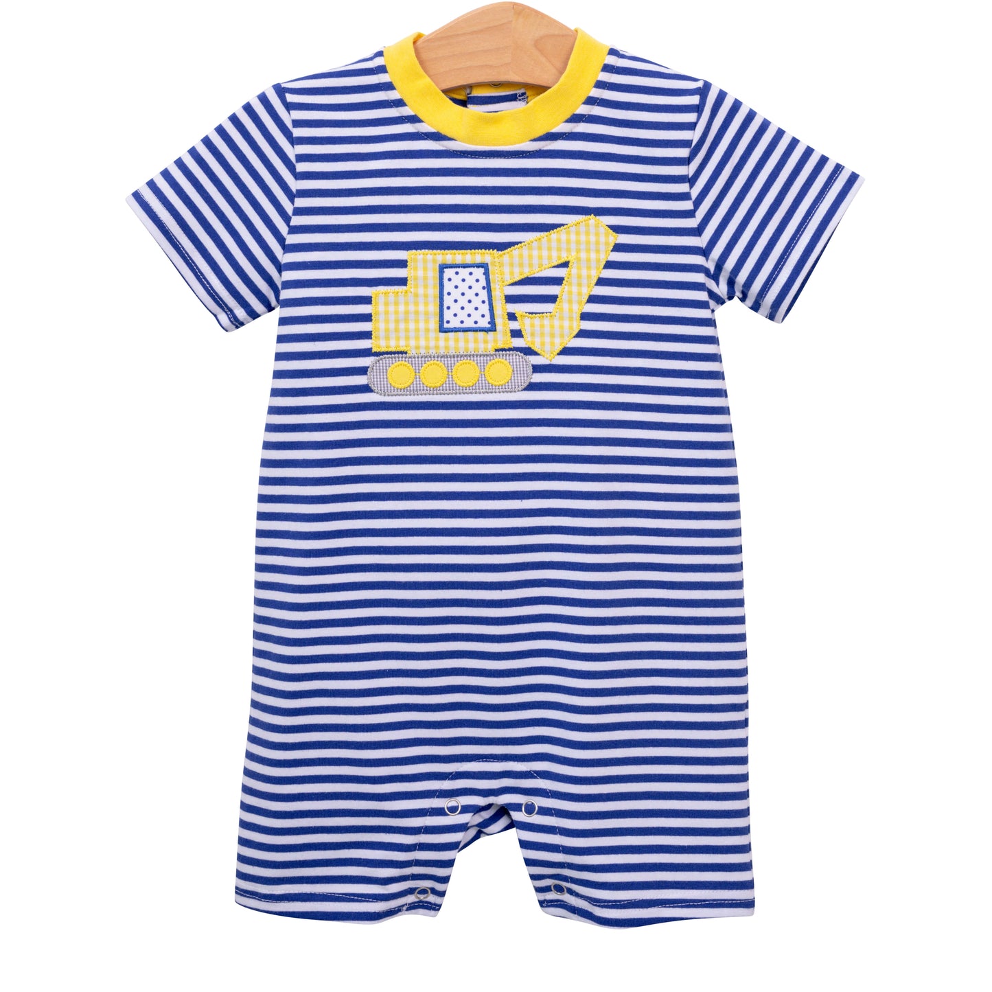Excavator Applique Romper