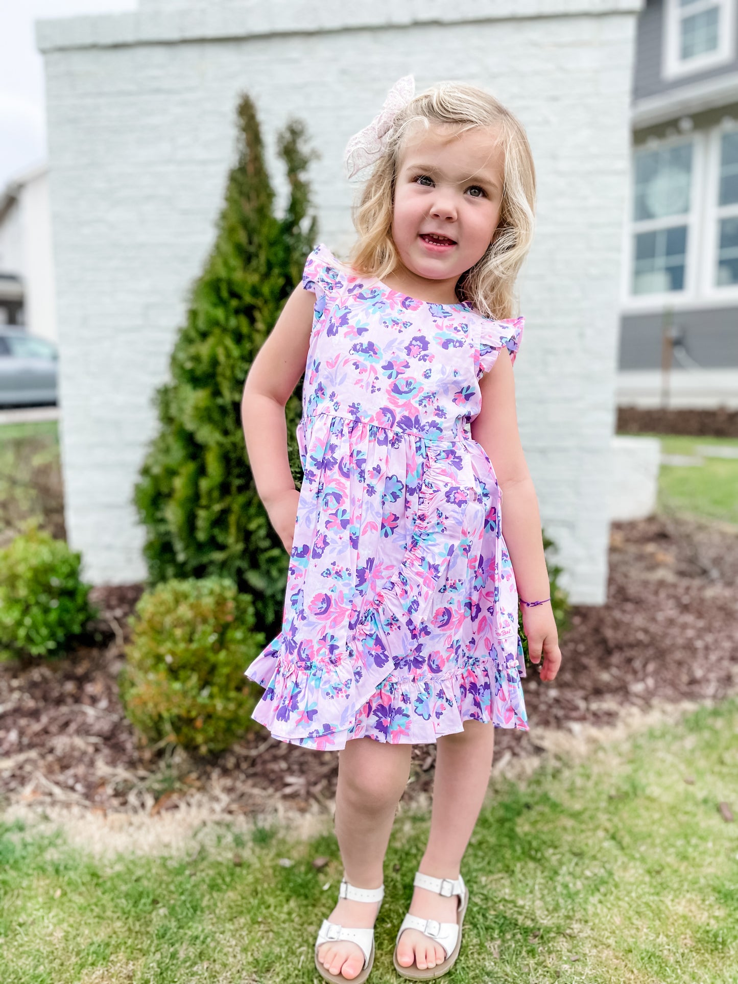 Princess Meadow Ruffle Detail Dress