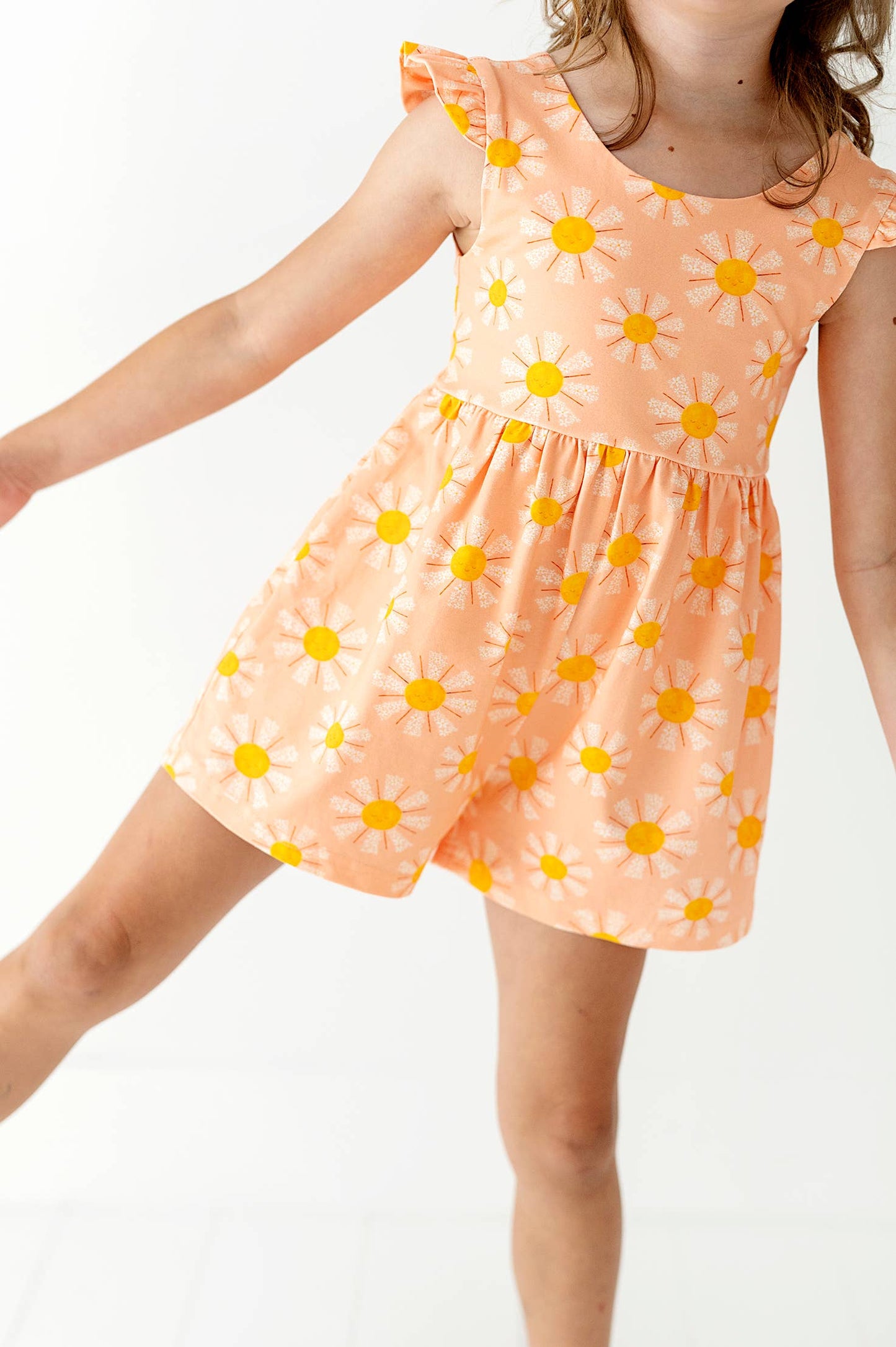 Macie Romper in Blooming Sunshine | Jumpsuit