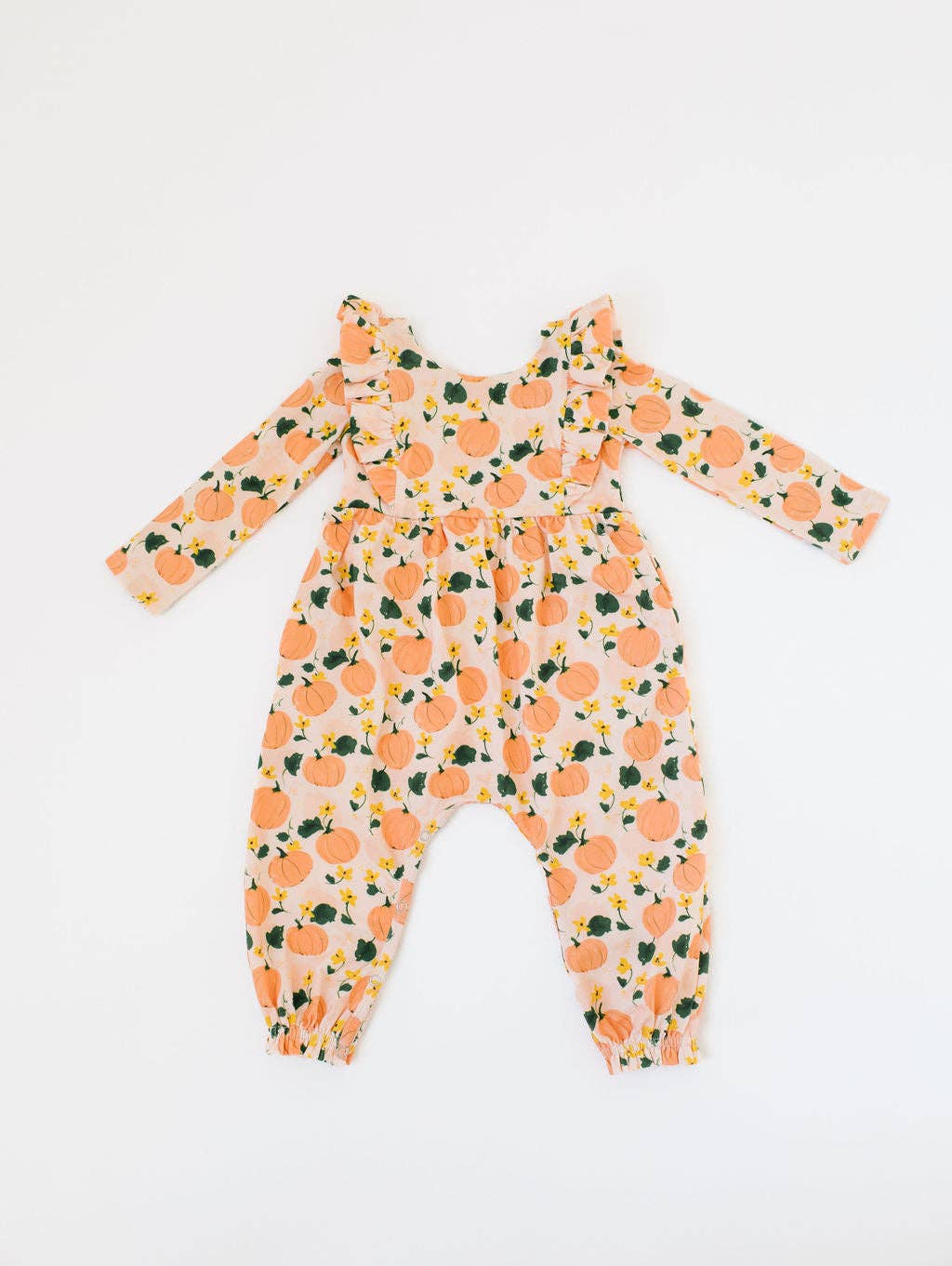 Mabel Romper in Pumpkin