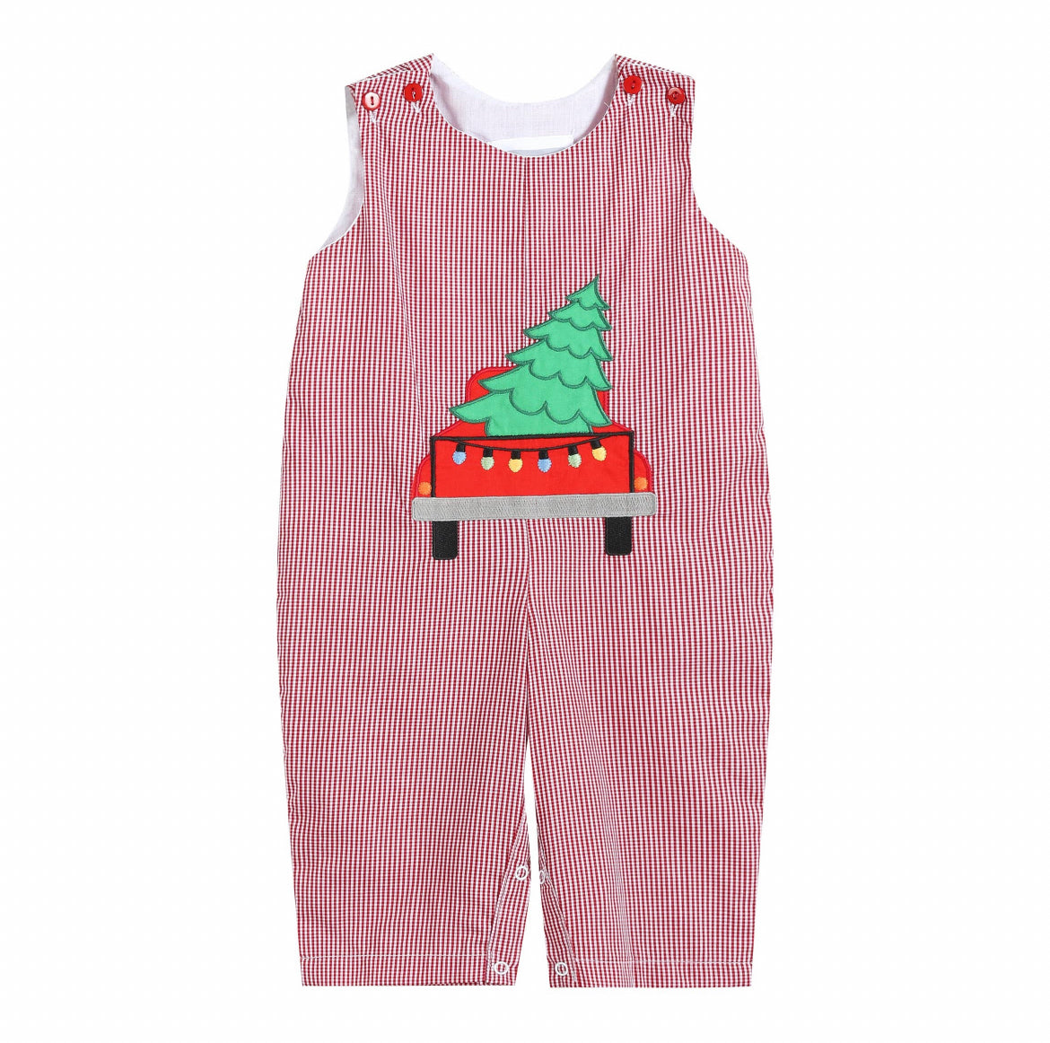 Christmas Tree Truck Overalls