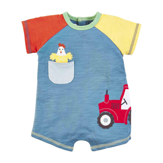 Tractor and Chicken Shortall