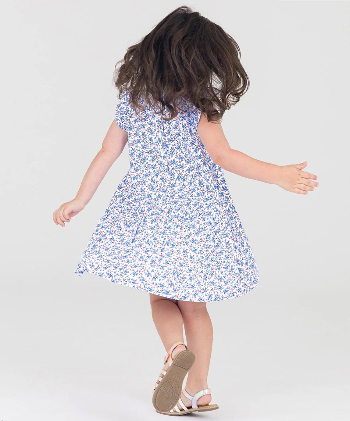 Cottage Tea Time Flutter Dress