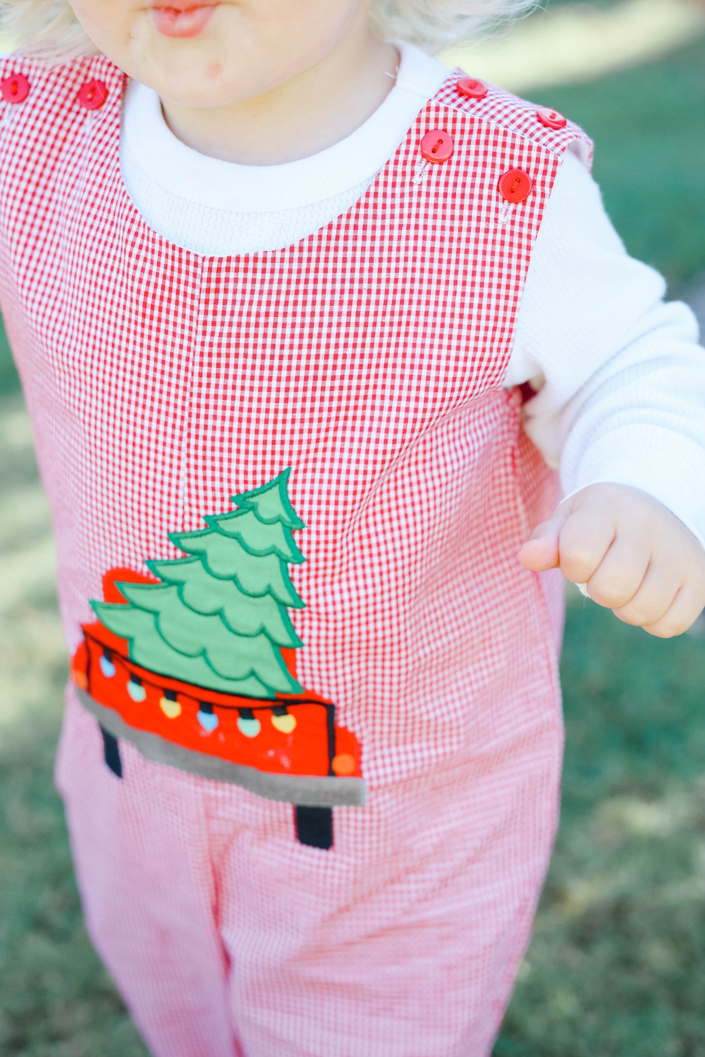 Christmas Tree Truck Overalls