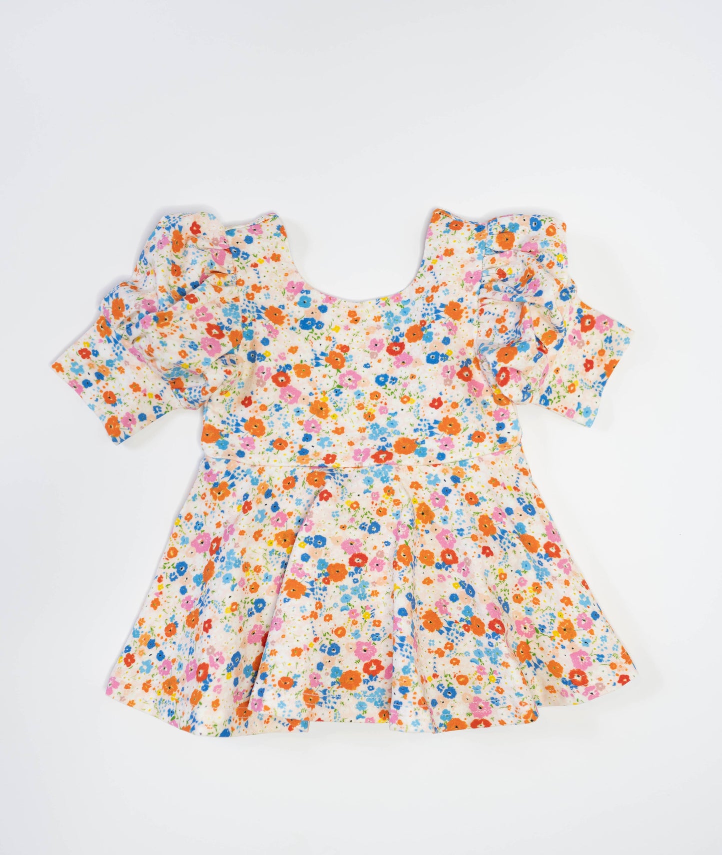 Puff Skirted Leo in Summer Blooms | Dance | Leotard