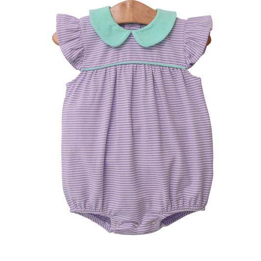 Lavender and Mint Stripe Bubble