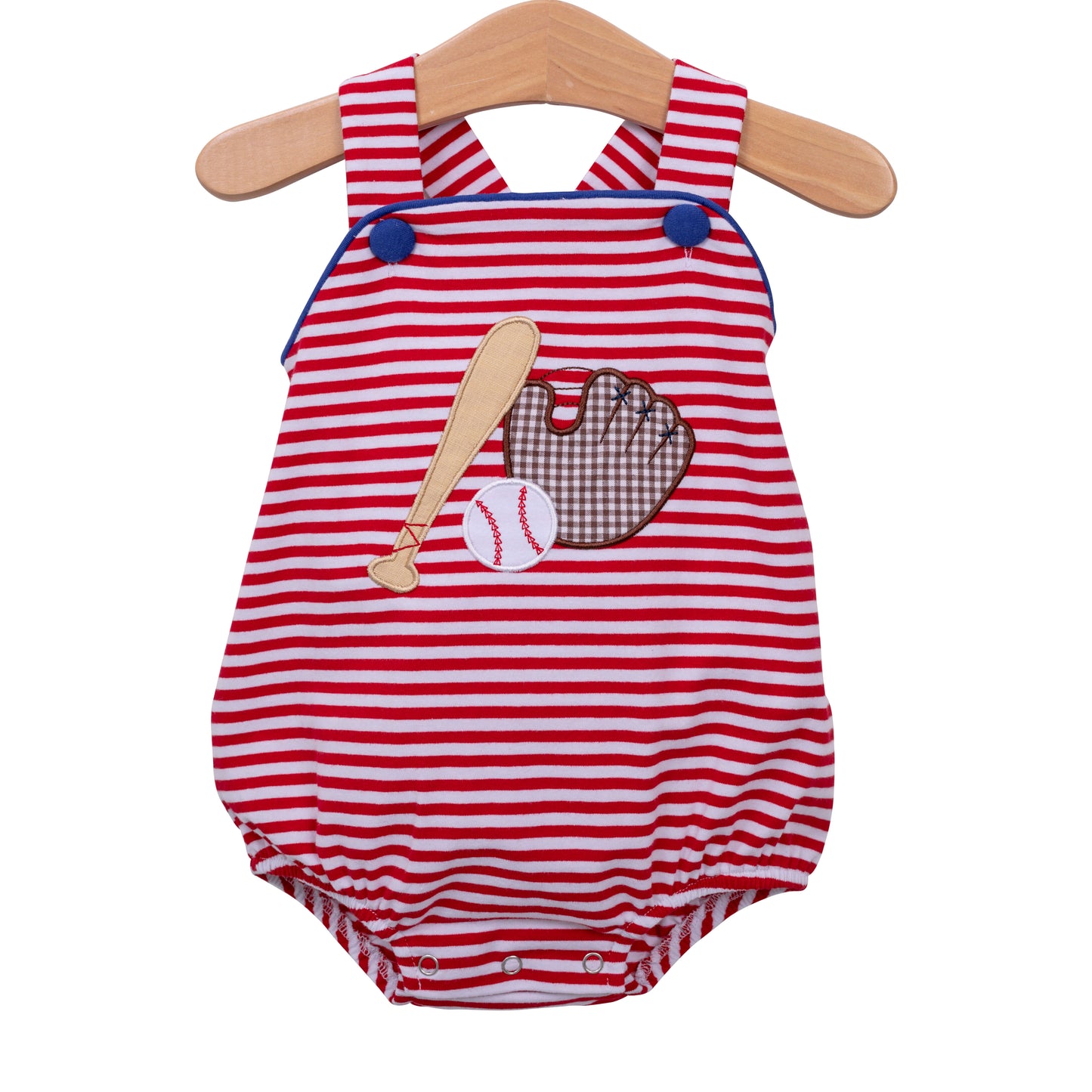 Baseball Applique Sunsuit