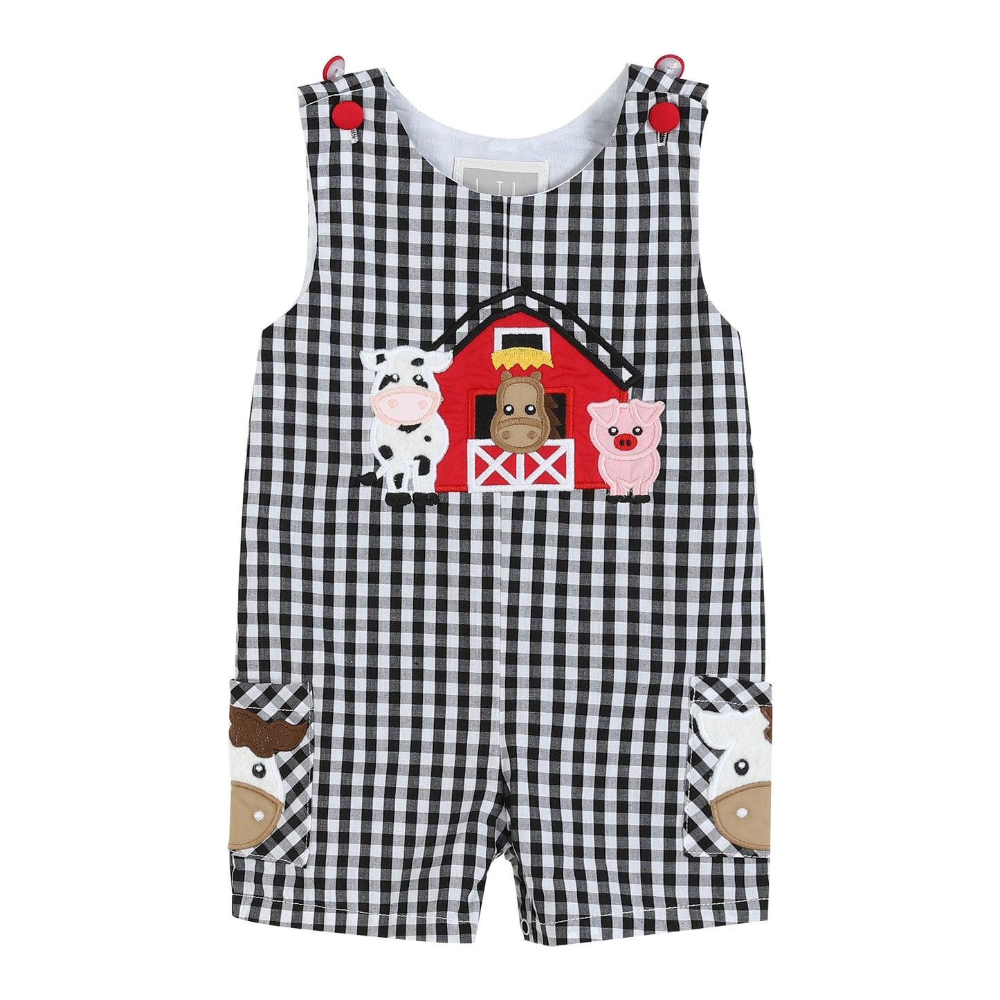 Barn Scene Shortalls