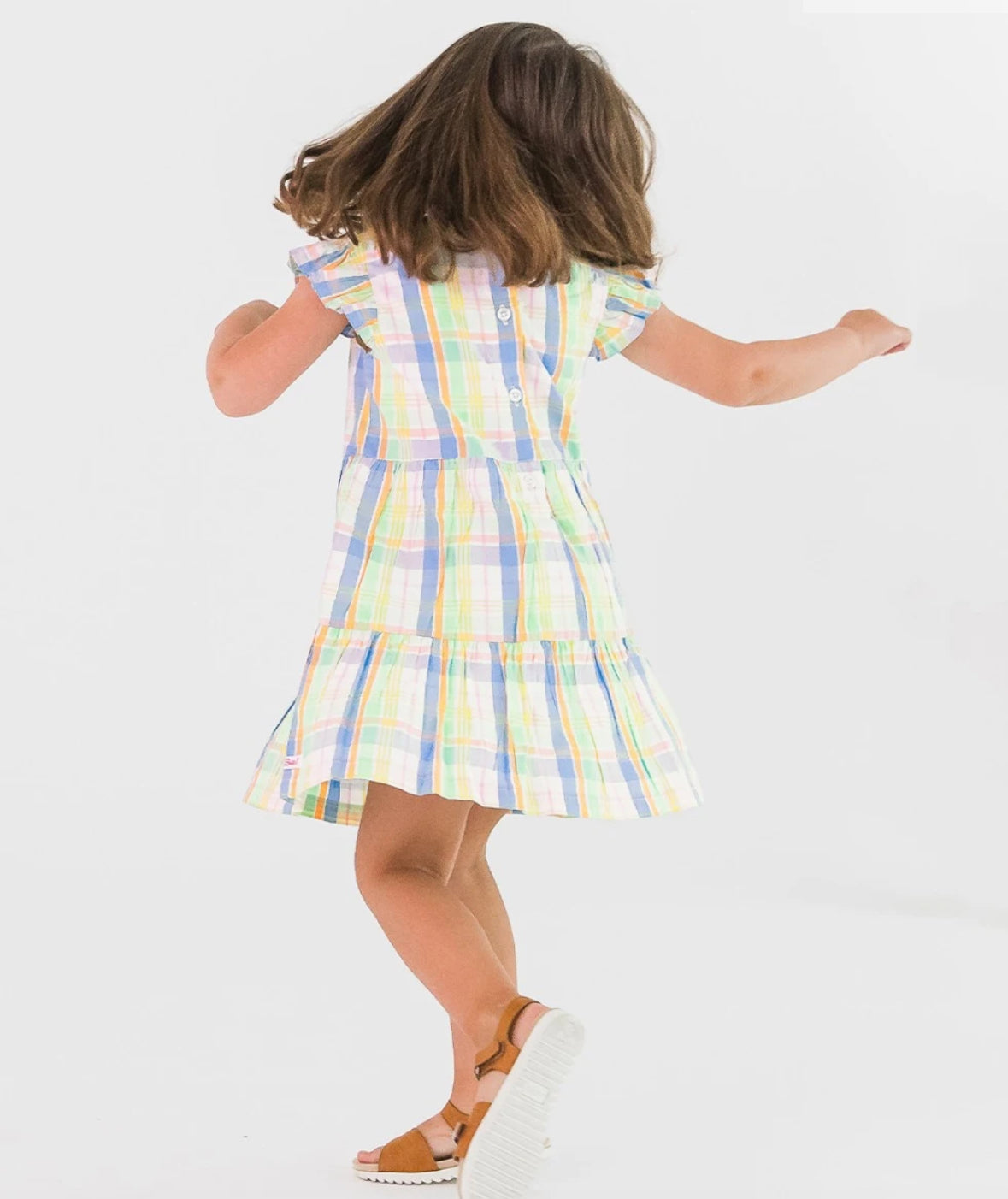 Clubhouse Rainbow Tiered Dress