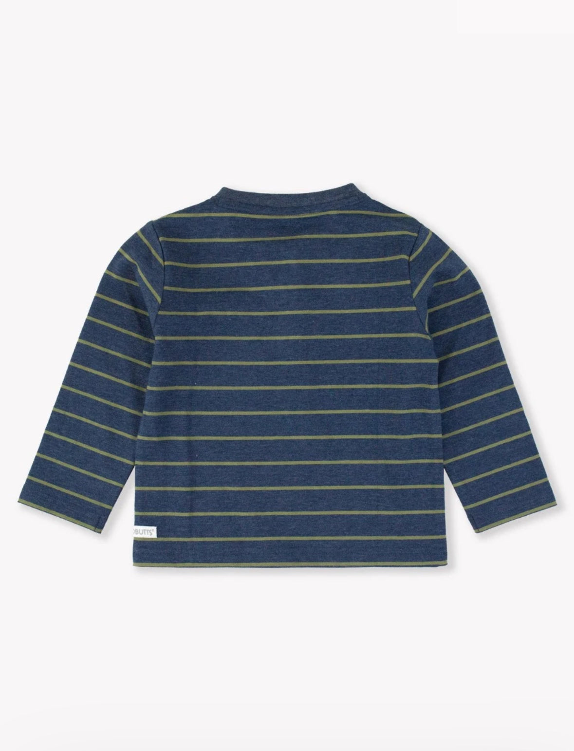 Navy and Olive Stripe Long Sleeve