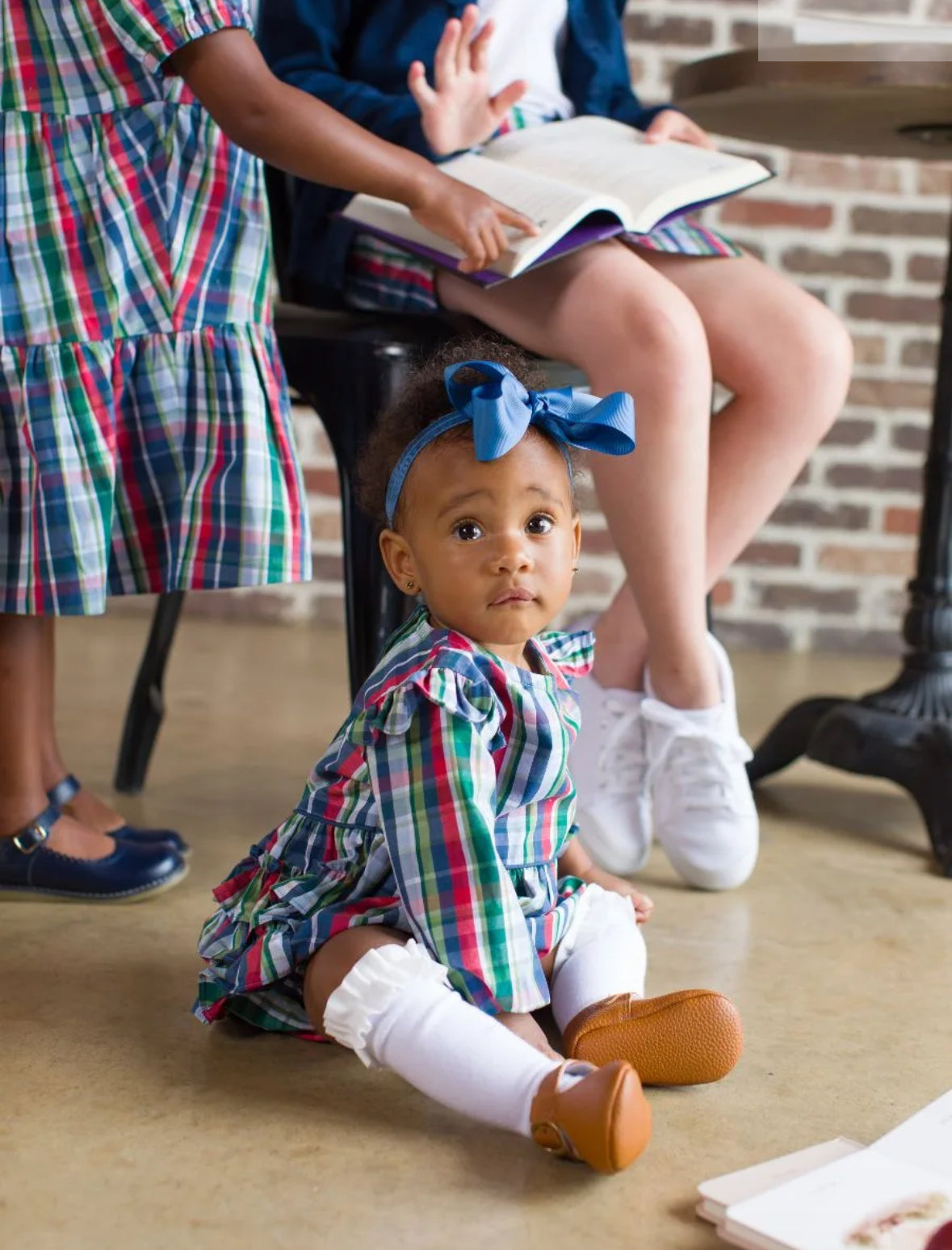 Prep Plaid Bubble Romper