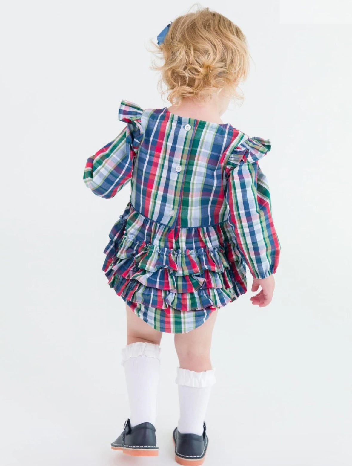 Prep Plaid Bubble Romper