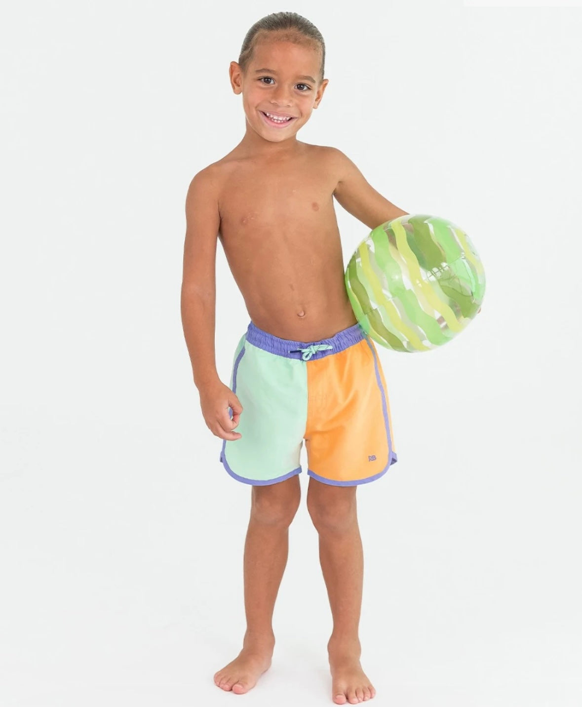 Dolphin Hem Swim Trunks