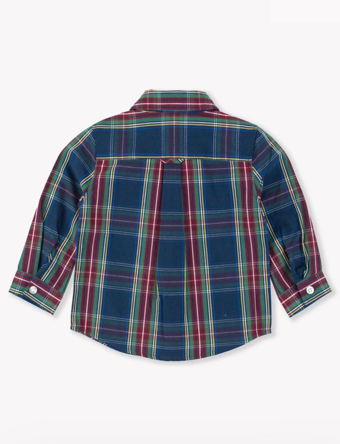 Winter Nights Plaid Long Sleeve Button Down