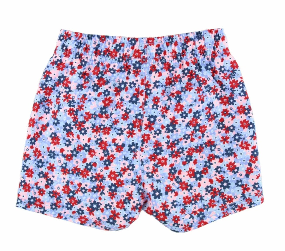 Red, White and Bloom Trunks