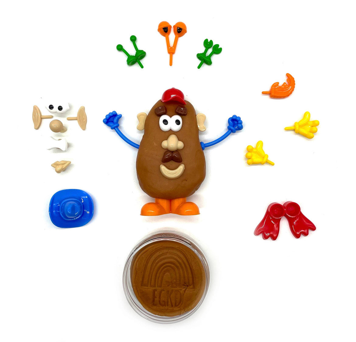 Mr. Dough-Tato Head Sensory Play Dough Kit