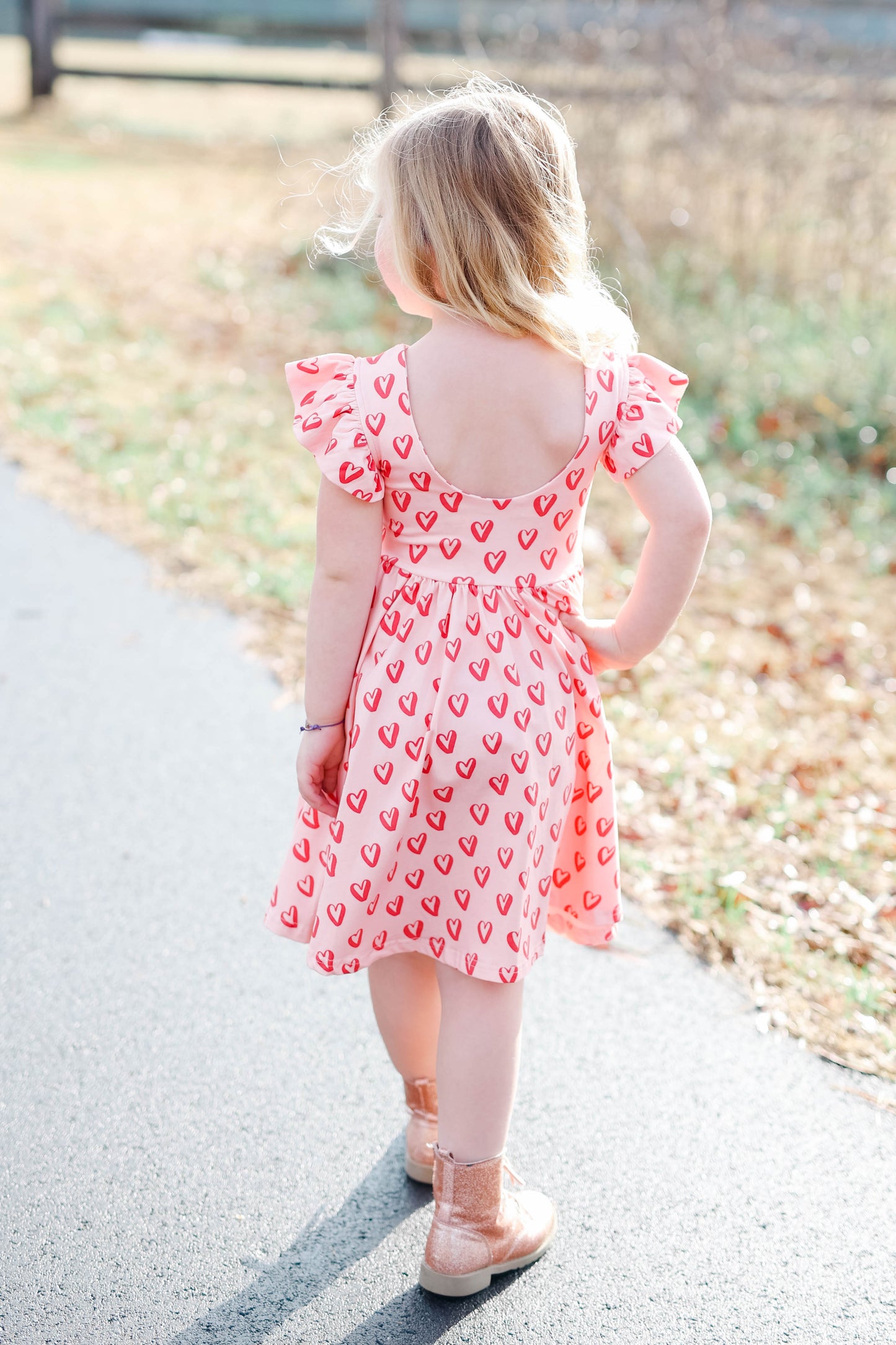 Olivia Dress Happy Hearts