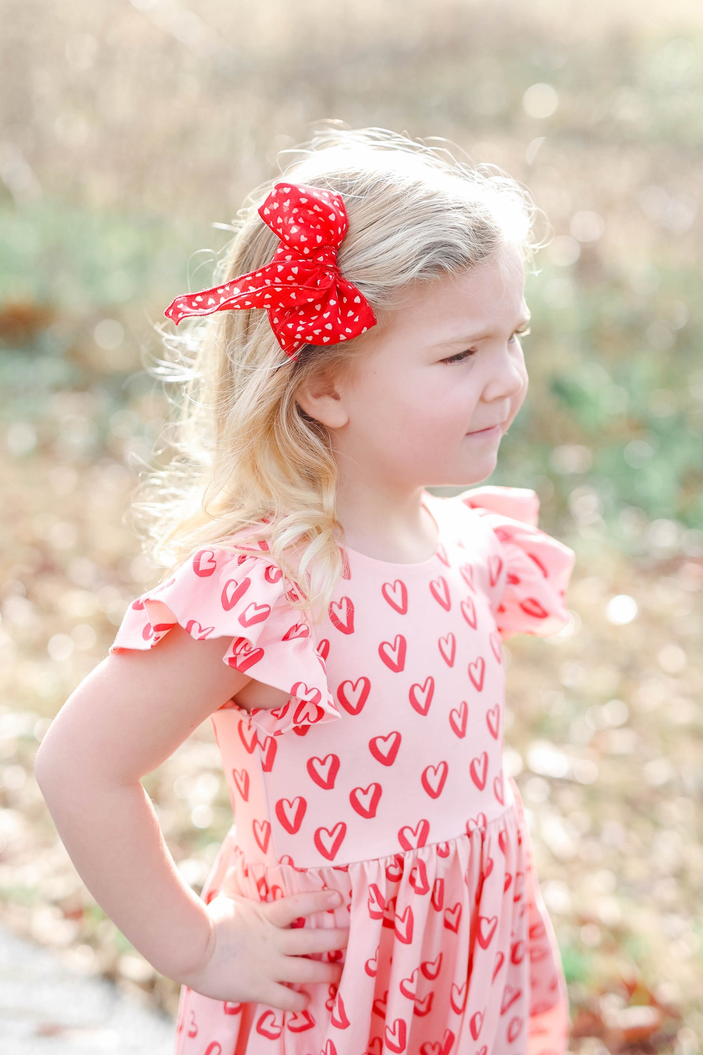 Olivia Dress Happy Hearts