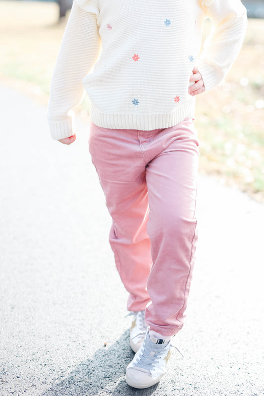 Pink Cordoury Pants