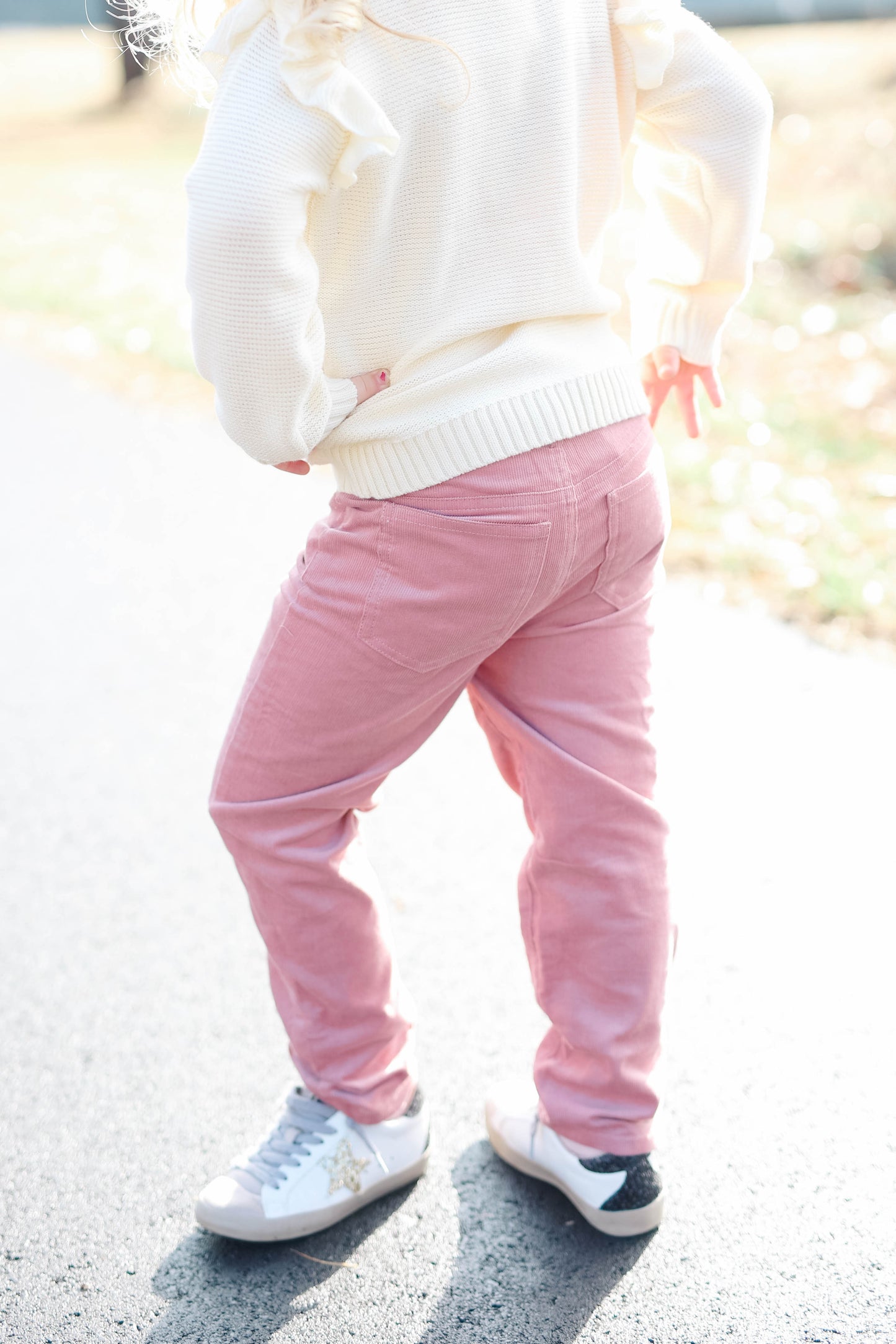 Pink Cordoury Pants