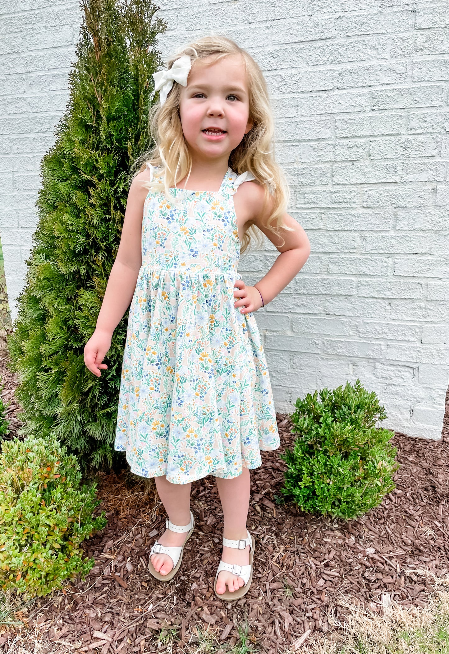 Rosita Dress - Bunny Garden