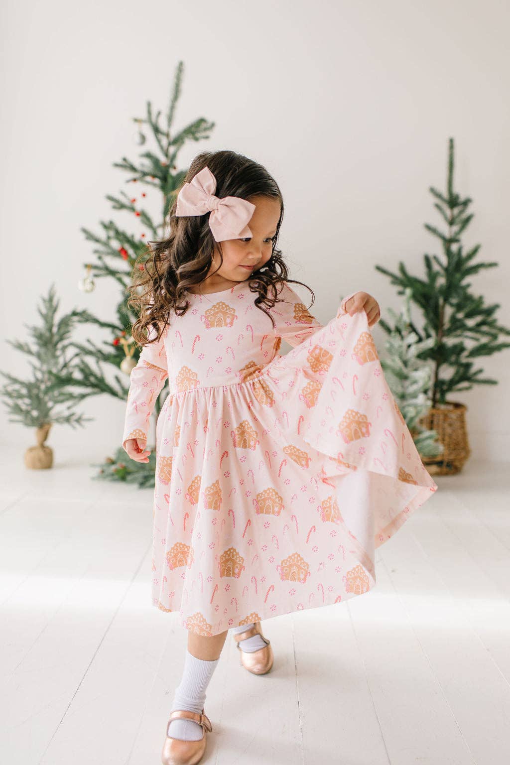 Gwendolyn Dress in Gingerbread