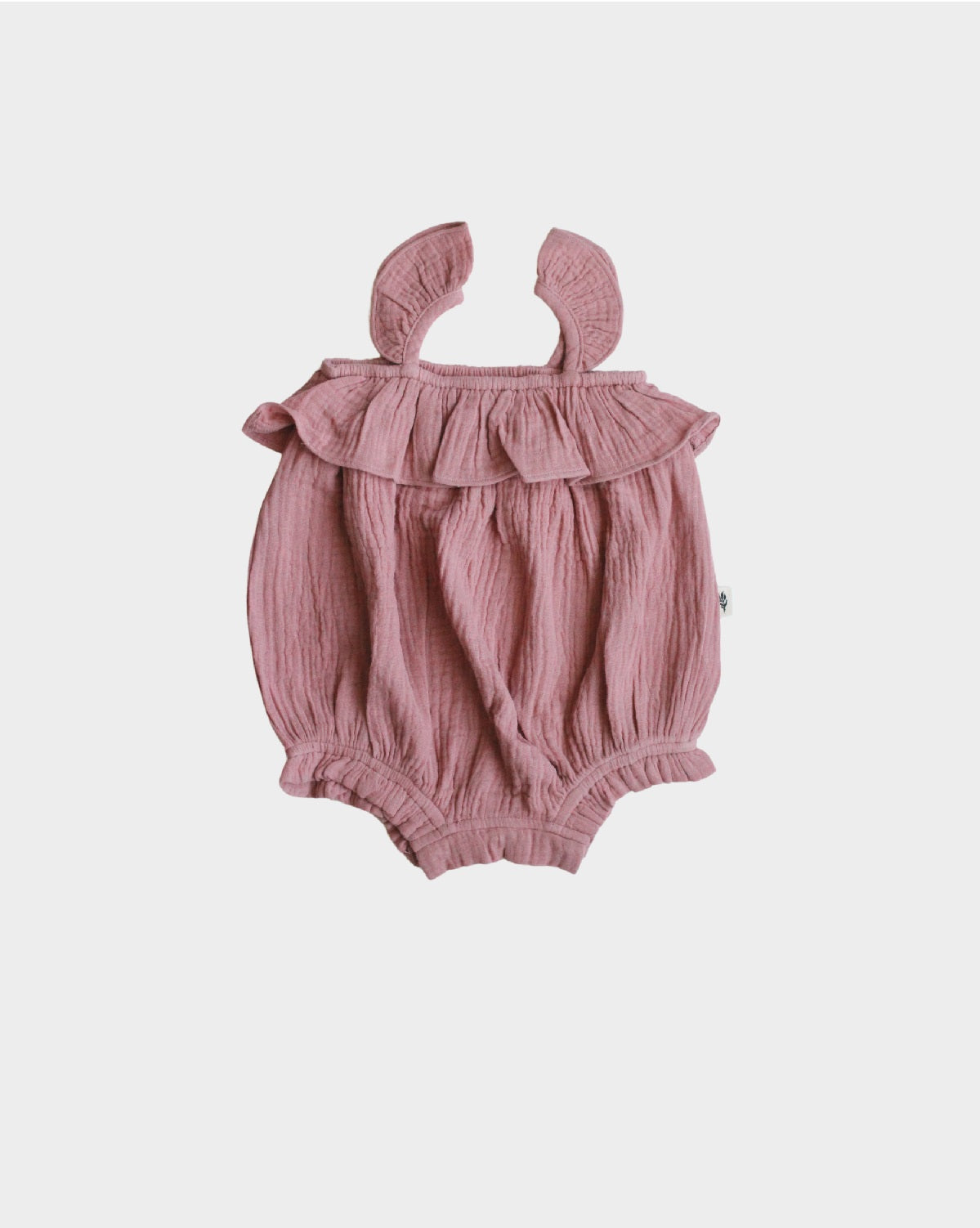 Bubble Romper - Dark Rose