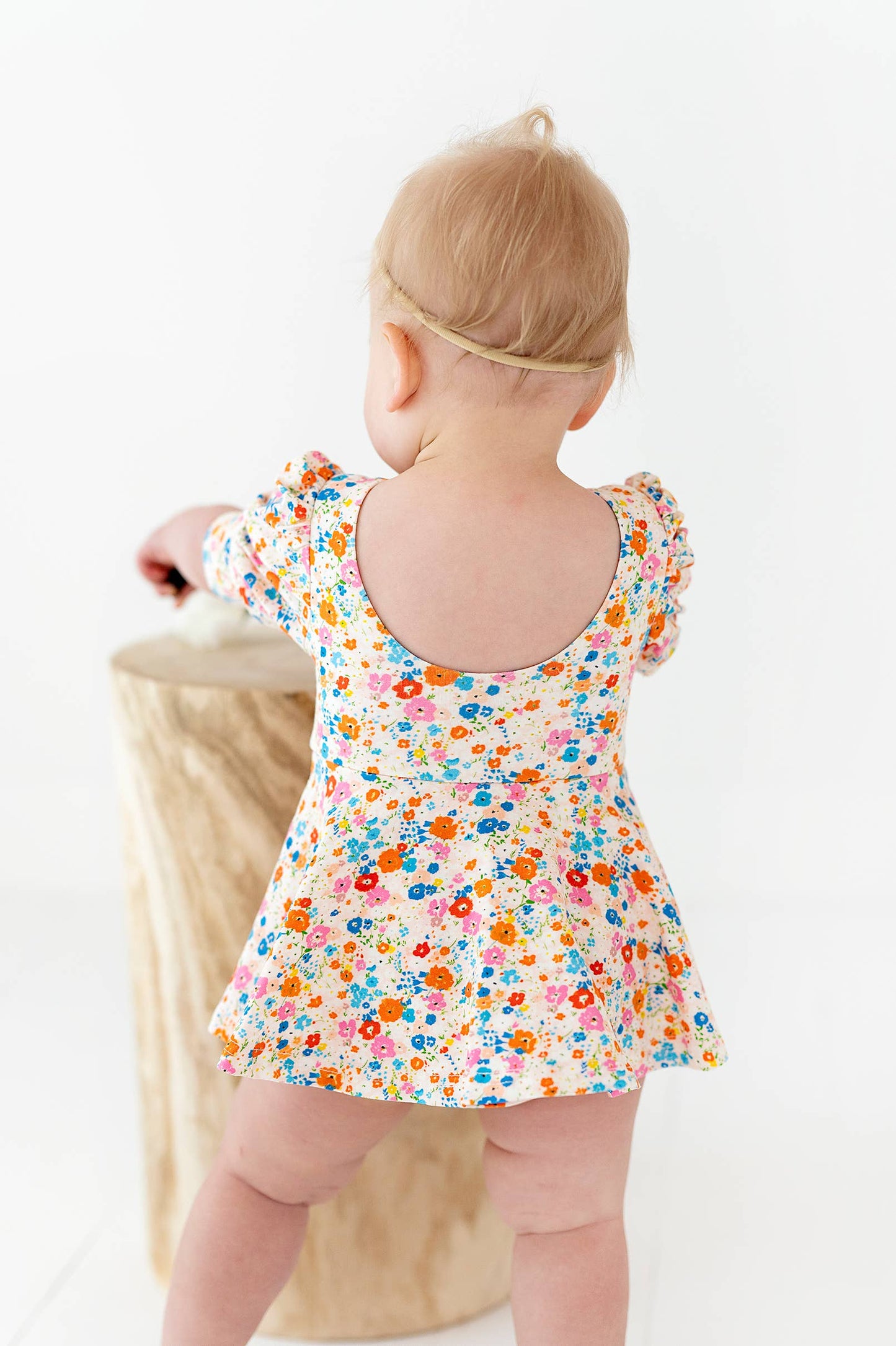 Puff Skirted Leo in Summer Blooms | Dance | Leotard