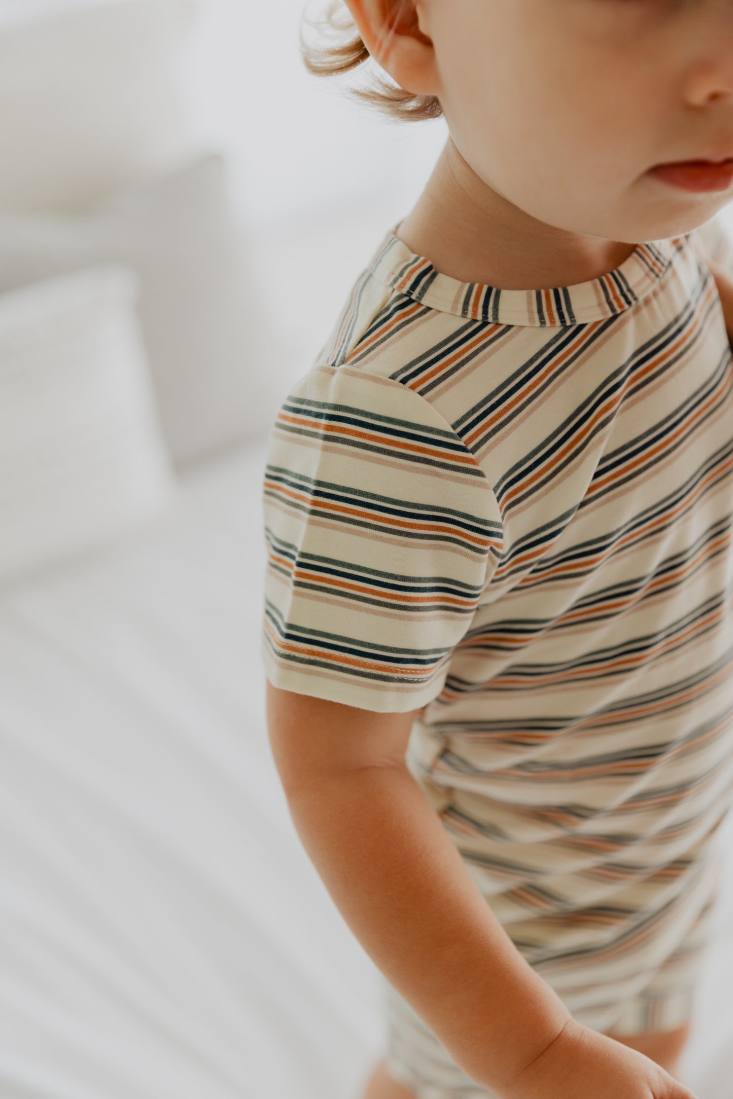 Vintage Stripe Pocket Tee