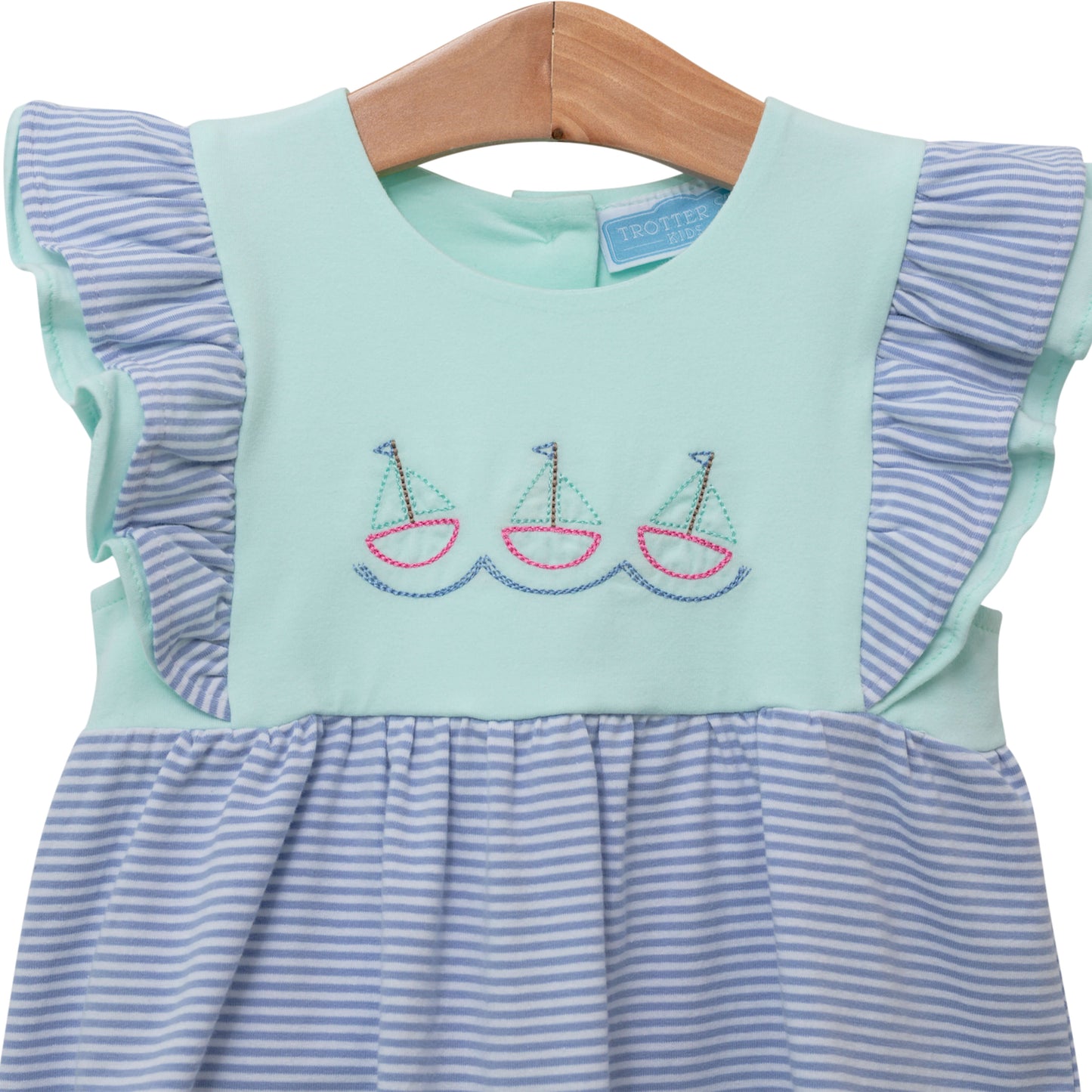 Sailboat Flutter Dress