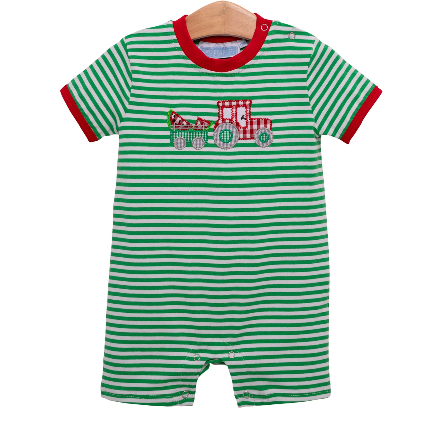 Watermelon Tractor Romper